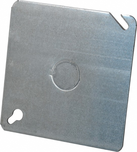 Cooper Crouse-Hinds Electrical Wall Box: Steel, Rectangle, 4" OAH, 2-1/8" OAW, 1-1/4" OAD, 1 Gang - TP647