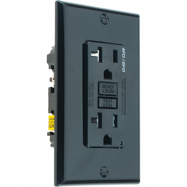 Tower 5-15P, 5-15R NEMA, 125 VAC, 15 Amp, GFCI Receptacle - 30439005