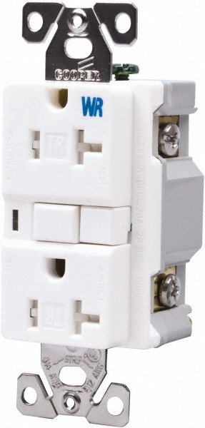 Tower 5-15P, 5-15R NEMA, 125 VAC, 15 Amp, GFCI Receptacle - 30439005