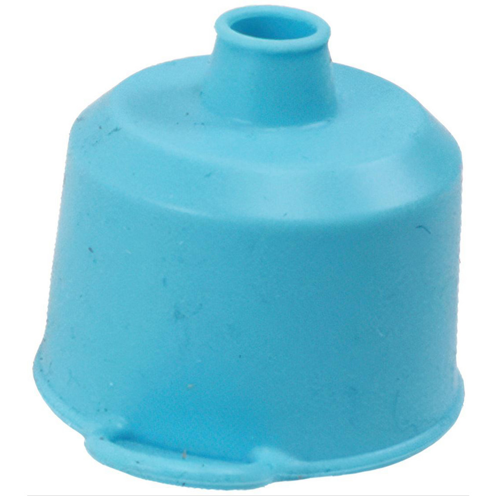 Ericson Mfg Single Pole Protective Caps: Gender: Male; NEMA Rating: Non-NEMA; Material: Silicone; Color: Blue; For Use With: 20/30 Amp Locking Devices - SIL-BOOT-LG5-BL