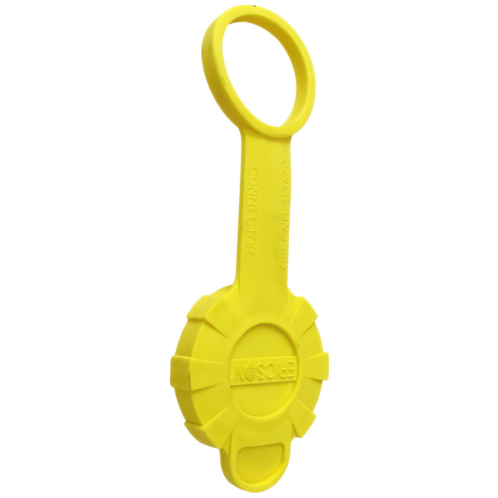 Ericson Mfg Single Pole Protective Caps: Gender: Male; NEMA Rating: Non-NEMA; Material: Silicone; Color: Blue; For Use With: 20/30 Amp Locking Devices - SIL-BOOT-LG5-BL