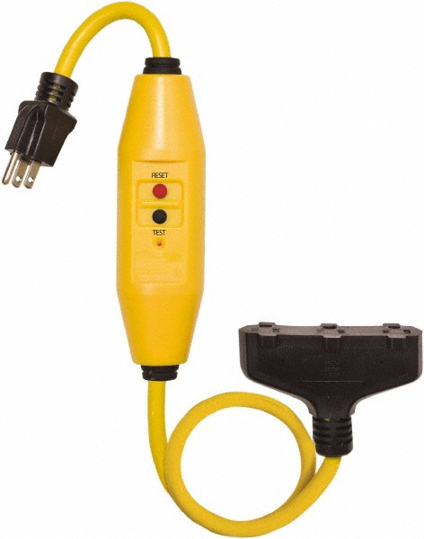 Value Collection Straight Blade Connector: Hospital, 5-15P, 125VAC, Yellow - BD-18745