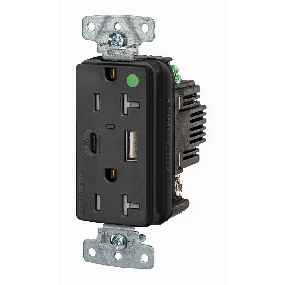 Schneider Electric USB Receptacles: Usb Connection Style: Standard; Number of USB Ports: 1; Number of Receptacles: 1; Number Of Usb Ports: 1; Number Of Receptacles: 1; Charging Power: 7.5 - XB5PUSB3