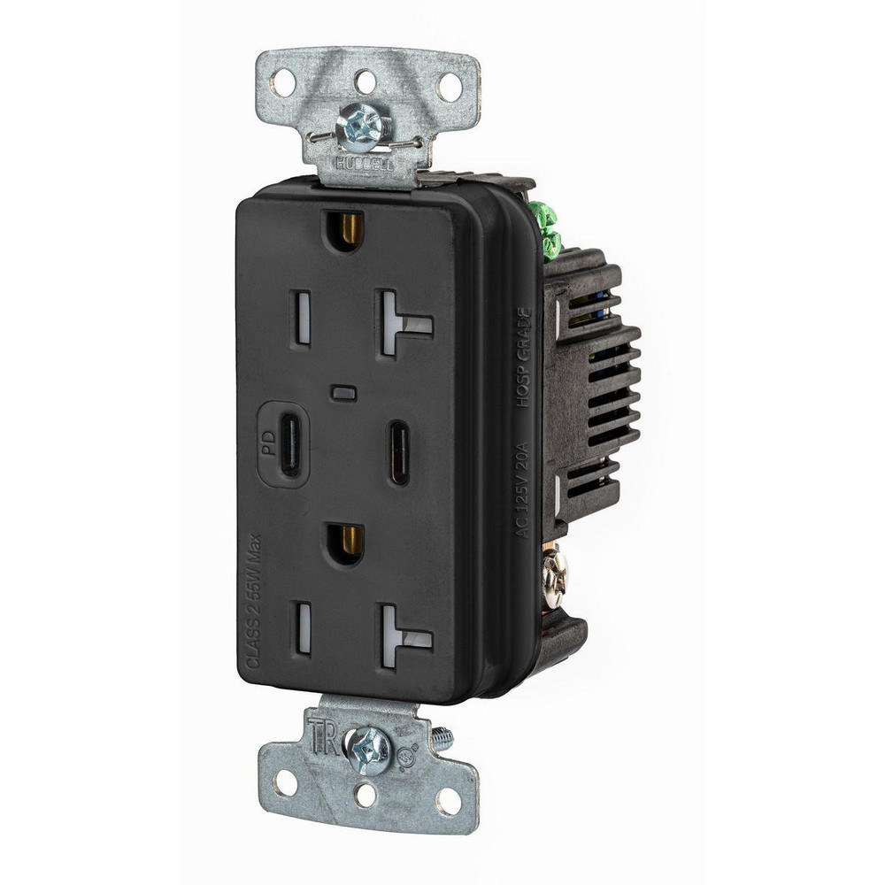 Schneider Electric USB Receptacles: Usb Connection Style: Standard; Number of USB Ports: 1; Number of Receptacles: 1; Number Of Usb Ports: 1; Number Of Receptacles: 1; Charging Power: 7.5 - XB5PUSB3