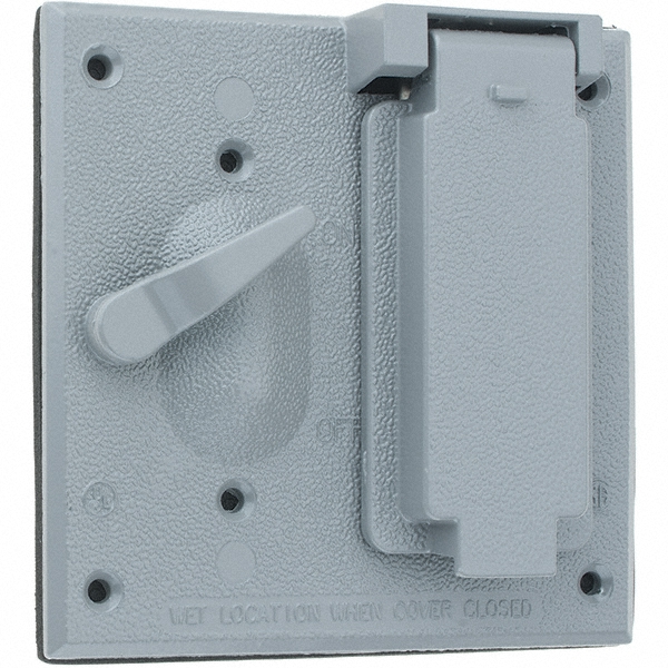 Cooper Crouse-Hinds Zinc Closure Plug: 1/2" Gray - TP7940