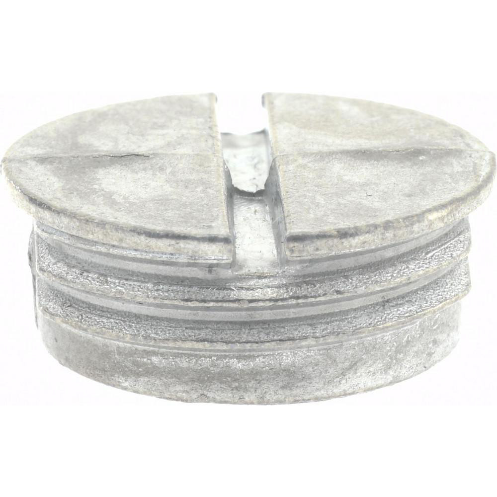 Cooper Crouse-Hinds Zinc Closure Plug: 1/2" Gray - TP7940
