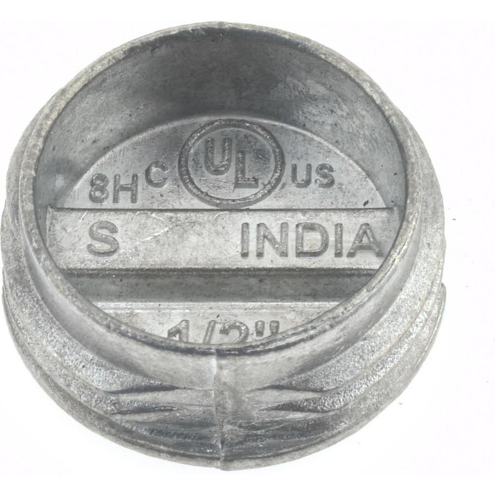 Cooper Crouse-Hinds Zinc Closure Plug: 1/2" Gray - TP7940
