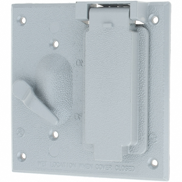 Cooper Crouse-Hinds Zinc Closure Plug: 1/2" Gray - TP7940
