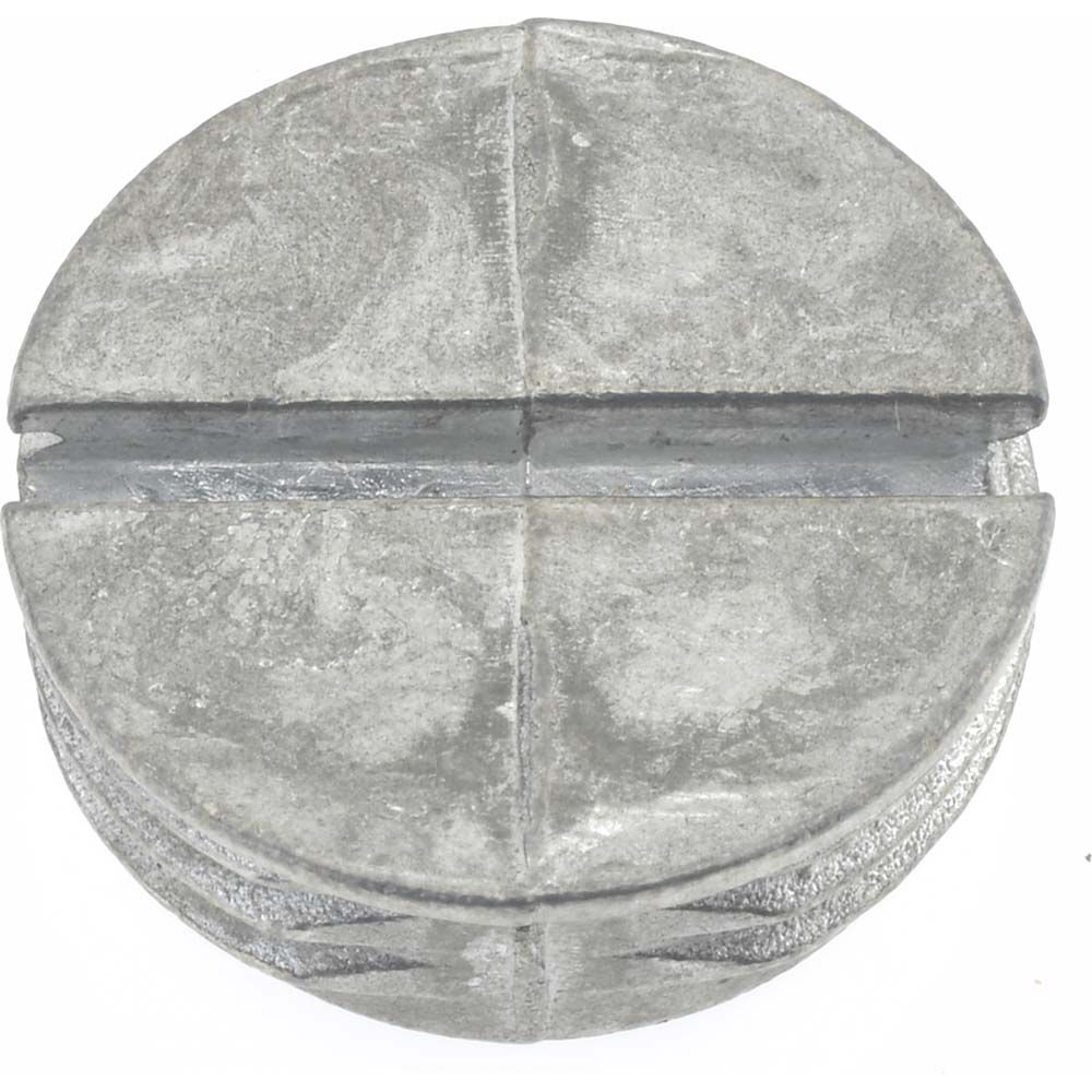 Cooper Crouse-Hinds Zinc Closure Plug: 1/2" Gray - TP7940