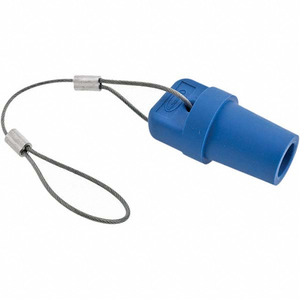 Ericson Mfg Single Pole Protective Caps: Gender: Male; NEMA Rating: Non-NEMA; Material: Silicone; Color: Clear; For Use With: 20/30 Amp Locking Devices - SIL-BOOT-LG5