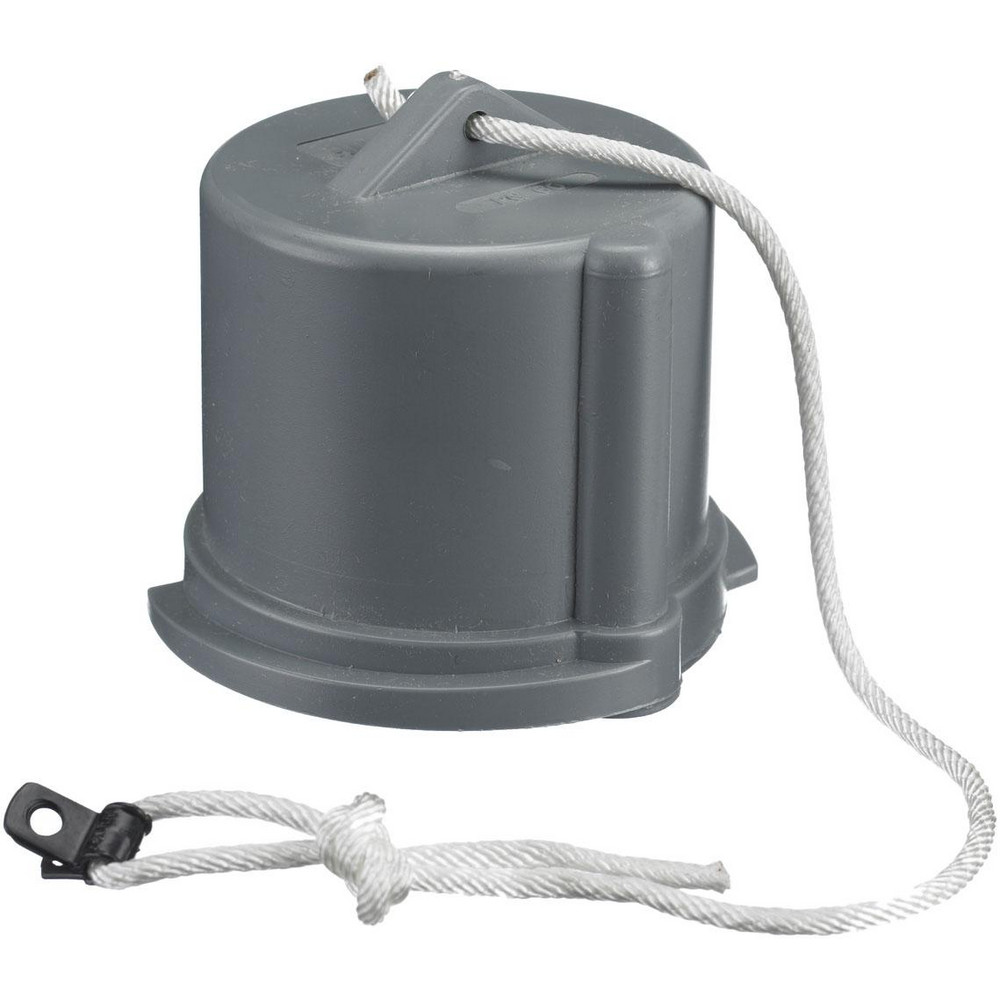 Ericson Mfg Single Pole Protective Caps: Gender: Male; NEMA Rating: Non-NEMA; Material: Silicone; Color: Clear; For Use With: 20/30 Amp Locking Devices - SIL-BOOT-LG5