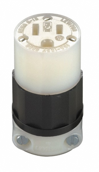 Value Collection Straight Blade Connector: Industrial, L5-30, 125VAC, Yellow - 2947
