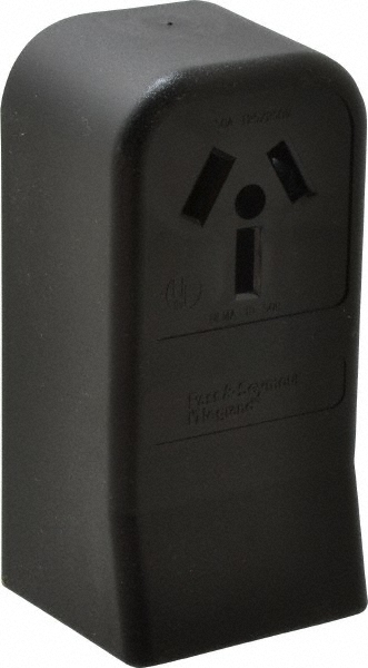 Pass & Seymour Straight Blade Single Receptacle: NEMA 10-50R, 50 Amps, Ungrounded - 385