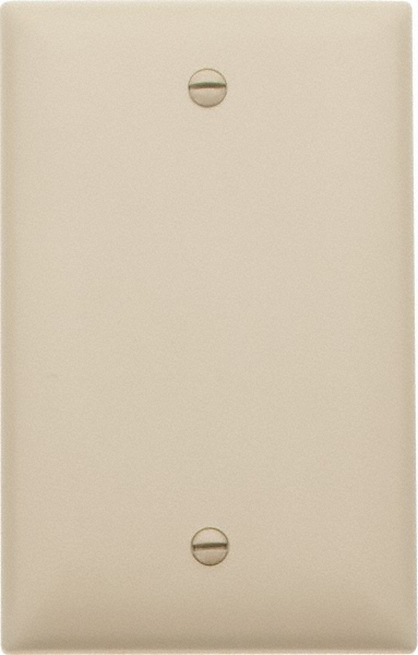 Pass & Seymour 1 Gang, 4-11/16 Inch Long x 2-15/16 Inch Wide, Standard Switch Plate - TP1I