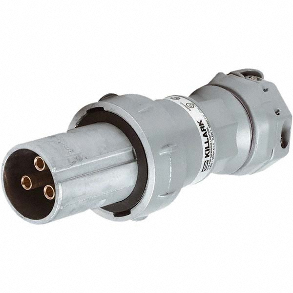 Hubbell Wiring Device-Kellems Pin & Sleeve Plugs & Connectors: Pin Configuration: 3; Number Of Poles: 3; Amperage: 60.0000; Voltage: 480.00 - HBLBA3F