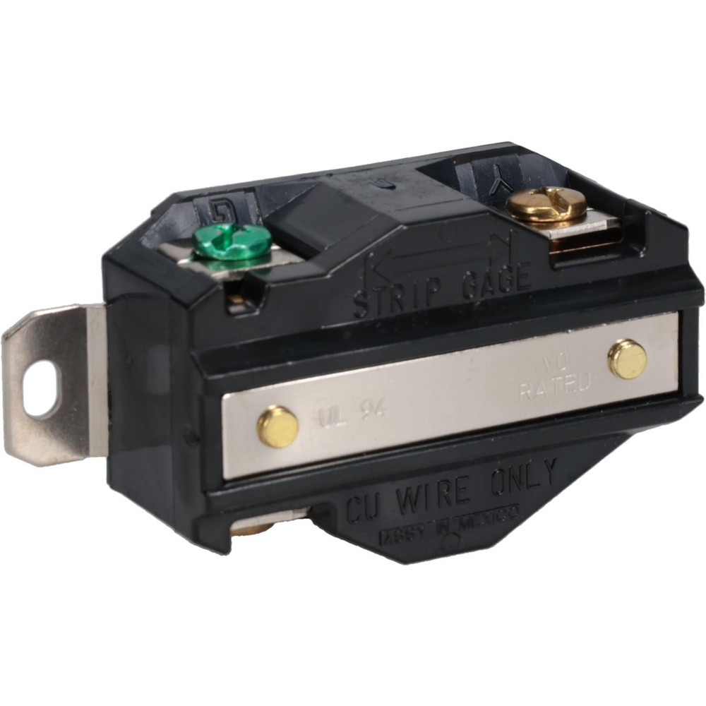 Leviton 250 VAC, 20 Amp, L6-20R NEMA, Self Grounding Receptacle - 2320