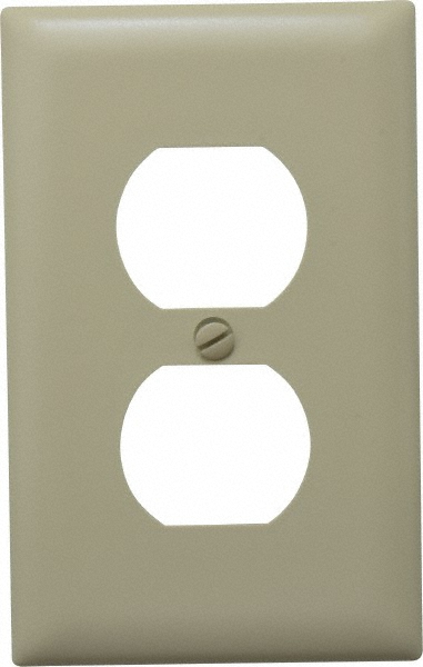 Pass & Seymour 1 Gang, 4-11/16 Inch Long x 2-15/16 Inch Wide, Standard Outlet Wall Plate - TP8I
