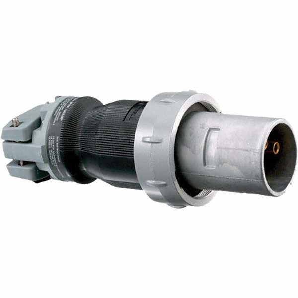 Hubbell Wiring Device-Kellems Pin & Sleeve Plugs & Connectors: Pin Configuration: 2; Number Of Poles: 2; Amperage: 100.0000; Voltage: 250.00 - HBL100MAGM