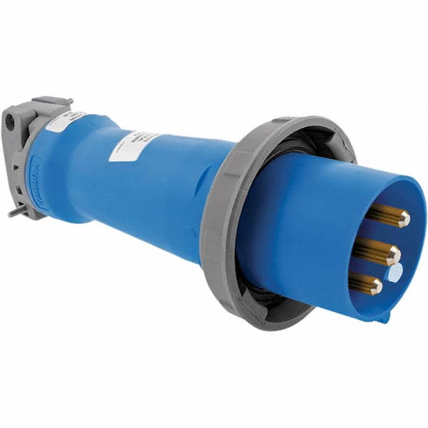 Hubbell Wiring Device-Kellems Pin & Sleeve Plugs & Connectors: Pin Configuration: 2; Number Of Poles: 2; Amperage: 100.0000; Voltage: 250.00 - HBL100MAGM