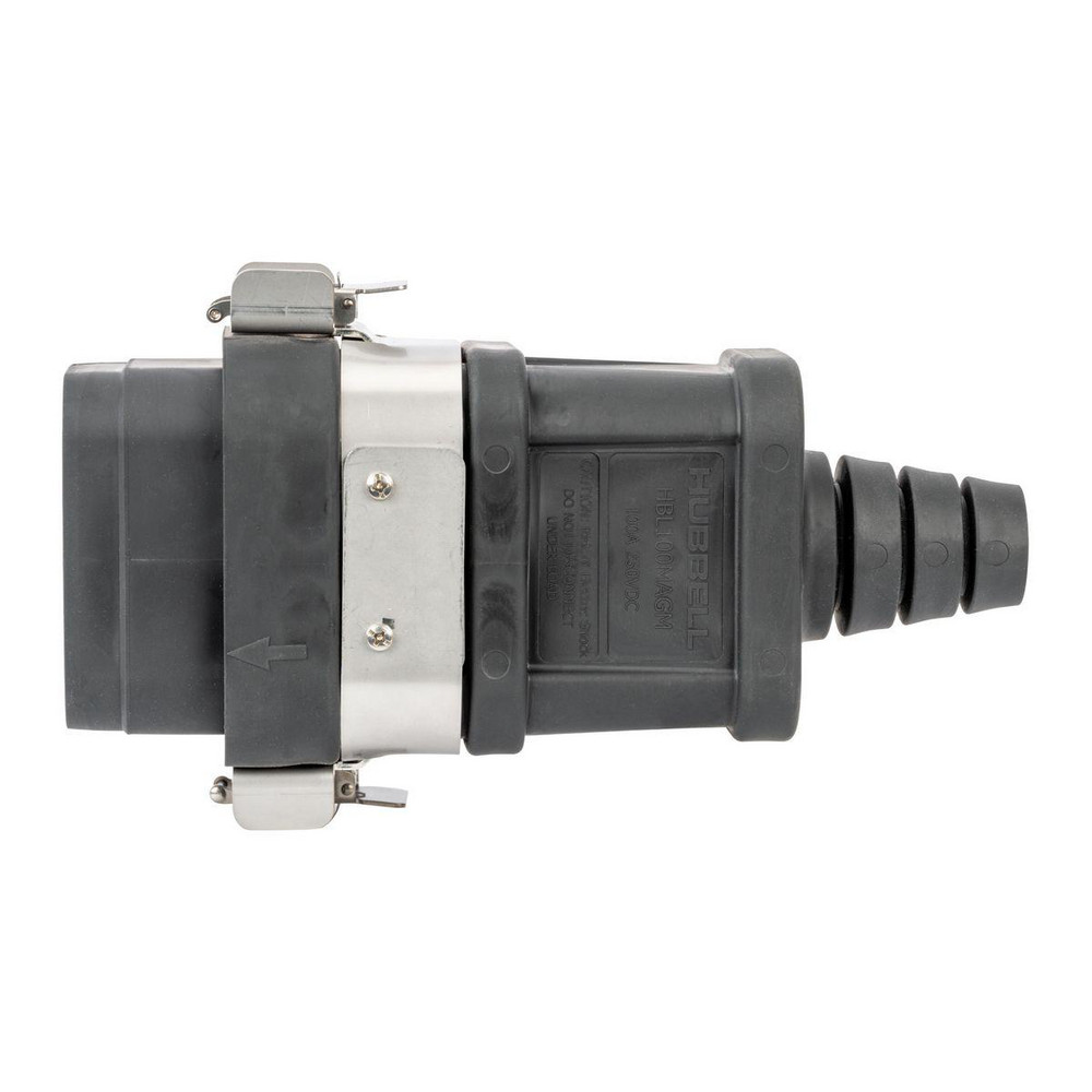 Hubbell Wiring Device-Kellems Pin & Sleeve Plugs & Connectors: Pin Configuration: 2; Number Of Poles: 2; Amperage: 100.0000; Voltage: 250.00 - HBL100MAGM