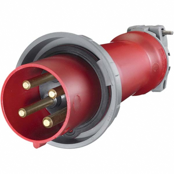Hubbell Wiring Device-Kellems Pin & Sleeve Plugs & Connectors: Pin Configuration: 2; Number Of Poles: 2; Amperage: 100.0000; Voltage: 250.00 - HBL100MAGM