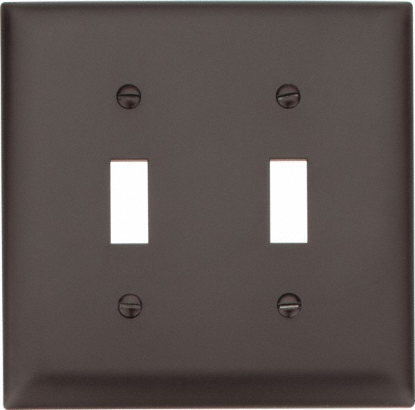 Pass & Seymour 3 Gang, 4-1/2 Inch Long x 6.563 Inch Wide, Standard Switch Plate - TP3