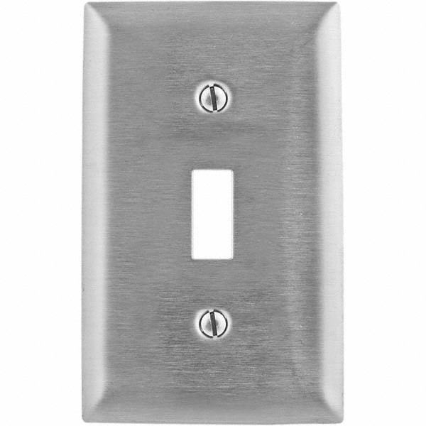 Pass & Seymour 2 Gang, 4-3/4 Inch Long x 4-11/16 Inch Wide, Standard Switch Plate - TP2LA