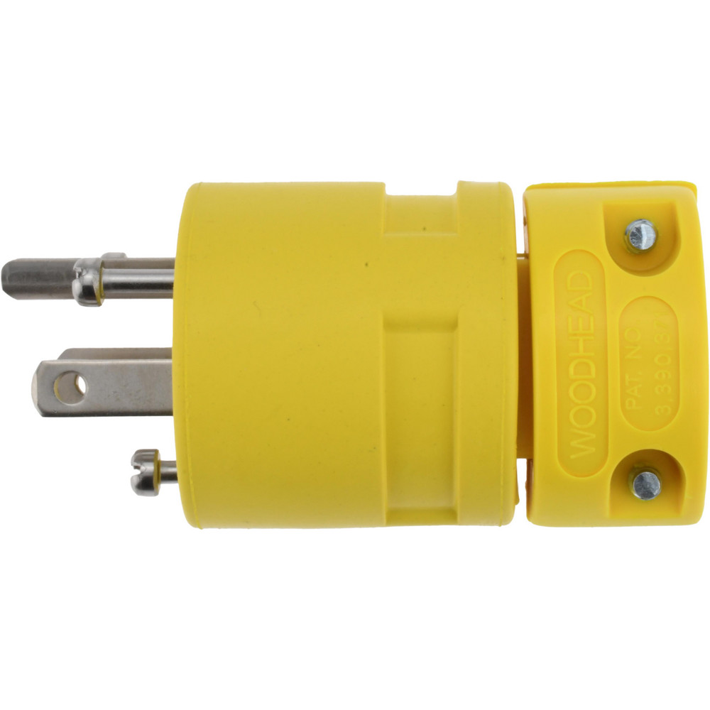 Value Collection Straight Blade Connector: Industrial, L14-20, Yellow - 2774