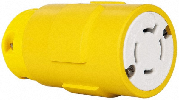 Value Collection Straight Blade Connector: Industrial, L14-20, Yellow - 2774