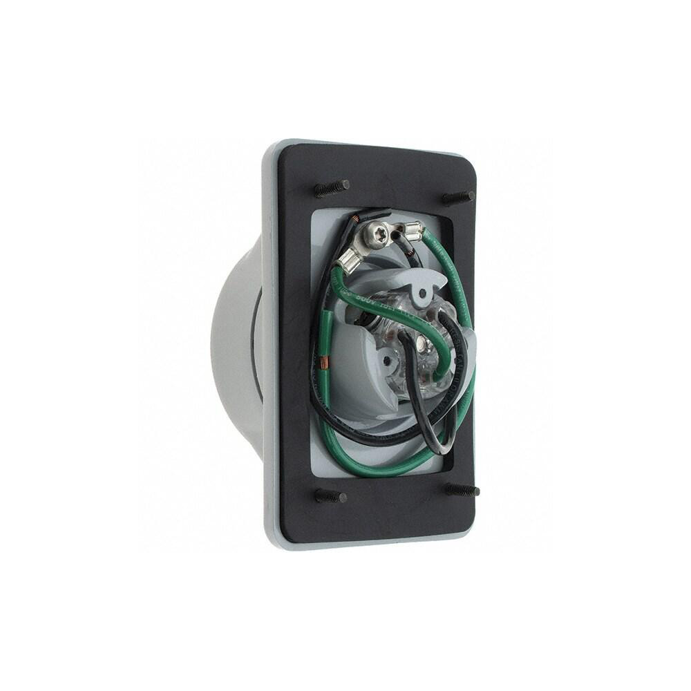 Leviton Straight Blade Single Receptacle: NEMA 6-15R, 15 Amps - LNR96-2