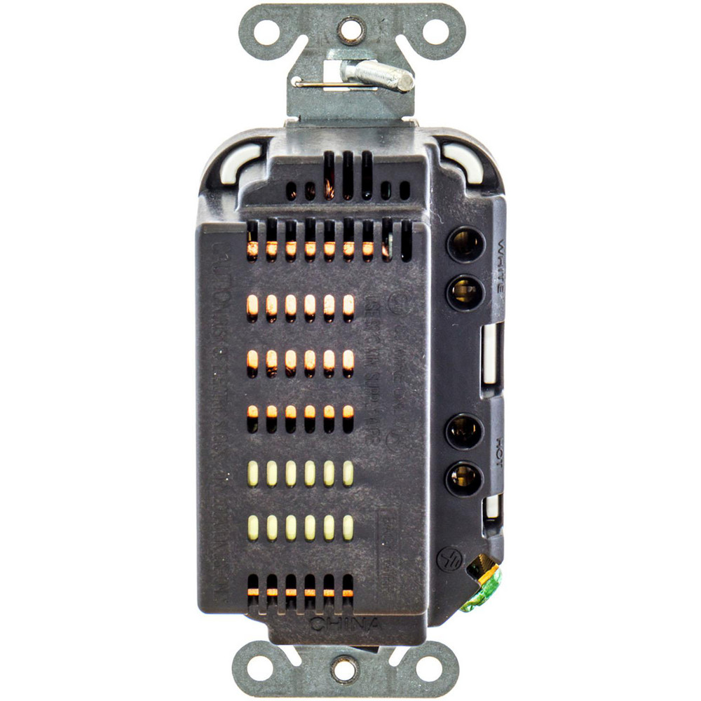 Hubbell Wiring Device-Kellems USB Receptacles: Usb Connection Style: Standard; Number of USB Ports: 4; Number Of Usb Ports: 4; Charging Power: 5 A - USB4ACW