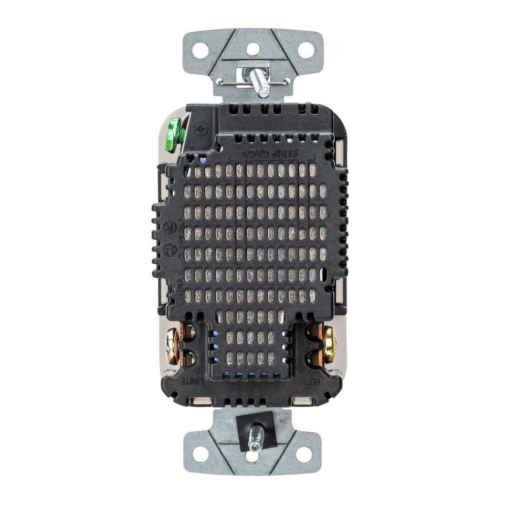 Hubbell Wiring Device-Kellems USB Receptacles: Usb Connection Style: Standard; Number of USB Ports: 2; Number Of Usb Ports: 2; Number Of Receptacles: 2; Charging Power: 1.5 A - USB20CPDLA