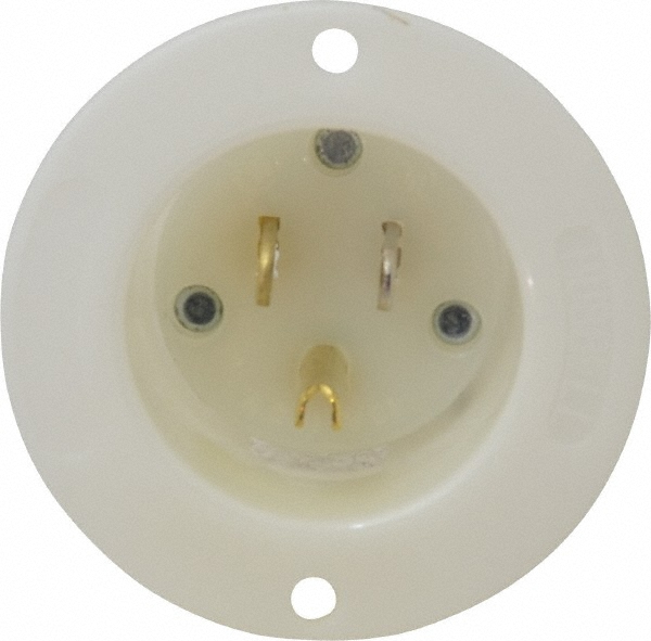 Leviton Straight Blade Single Receptacle: NEMA 5-15R, 15 Amps - LNR96-1
