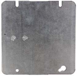 Cooper Crouse-Hinds Square Electrical Box Cover: Steel - TP568