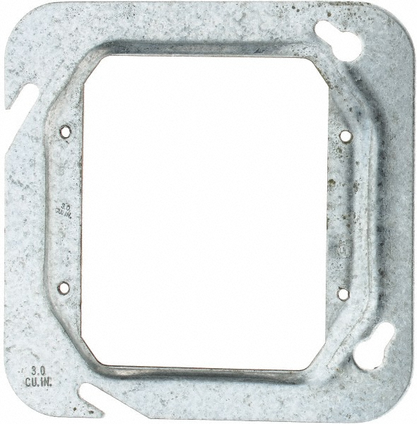 Cooper Crouse-Hinds Square Electrical Box Cover: Steel - TP568