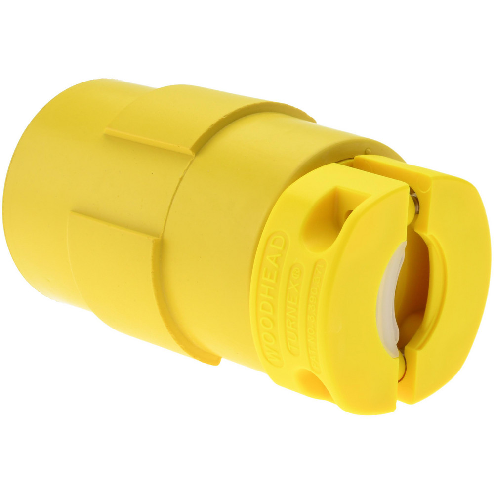 Value Collection Straight Blade Connector: Industrial, L16-20, 480VAC, Yellow - 2776