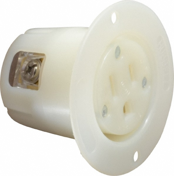 Leviton Straight Blade Single Receptacle: NEMA 5-15R, 15 Amps, Self-Grounding - 5279-C