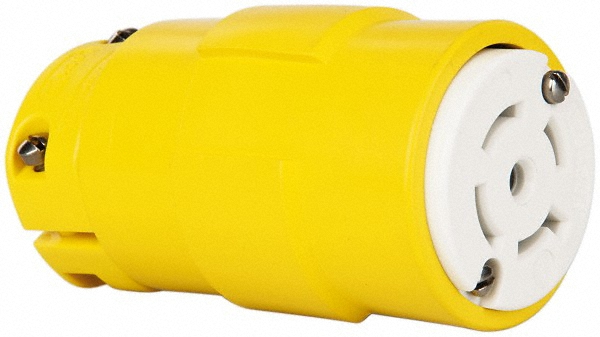 Value Collection Straight Blade Connector: Industrial, L23-20, Yellow - 2783