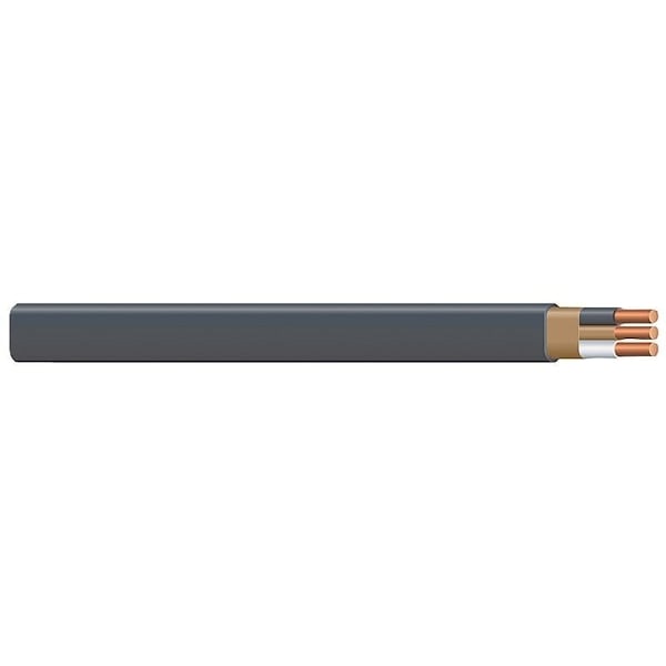 Southwire NM-B, Non-Metallic Building Cable, Copper, 8 AWG, 2C, Solid, 500 ft - 8/2NM/WG 500 FT