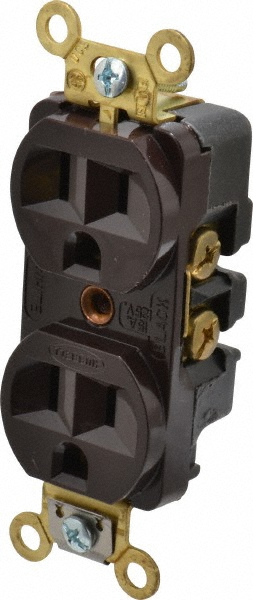 Pass & Seymour Straight Blade Single Receptacle: NEMA 10-30R, 30 Amps, Ungrounded - 3860