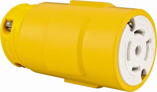 Value Collection Straight Blade Connector: Industrial, L22-20, Yellow - 2782