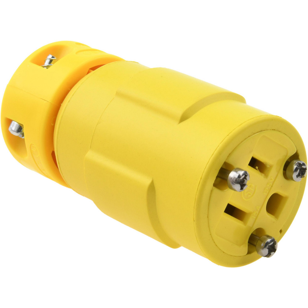 Value Collection Straight Blade Connector: Industrial, L22-20, Yellow - 2782