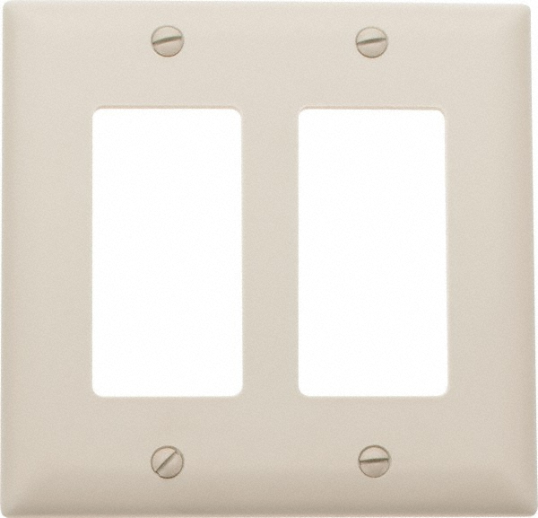 Pass & Seymour 4 Gang, 4-1/2 Inch Long x 8-3/8 Inch Wide, Standard Switch Plate - TP264W