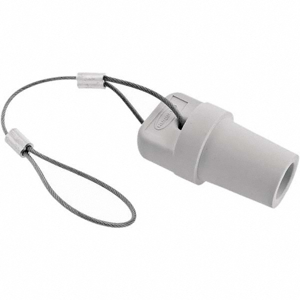 Leviton 3R NEMA Rated, Female, Black Single Pole Protective Cap - 16P22-UE