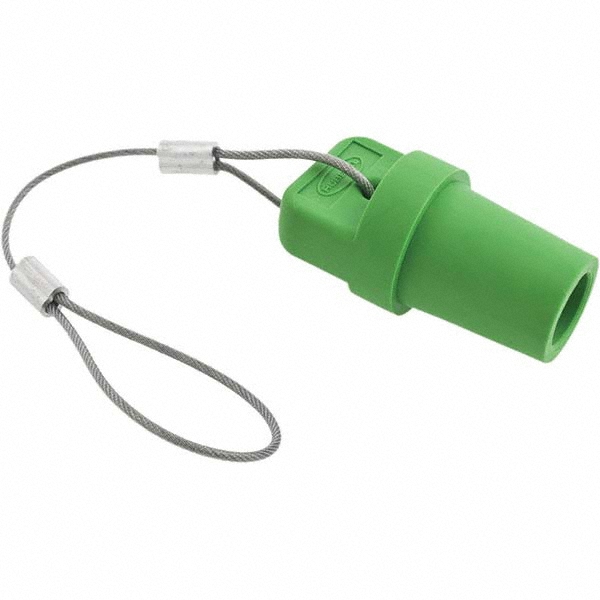 Leviton 3R NEMA Rated, Female, Black Single Pole Protective Cap - 16P22-UE