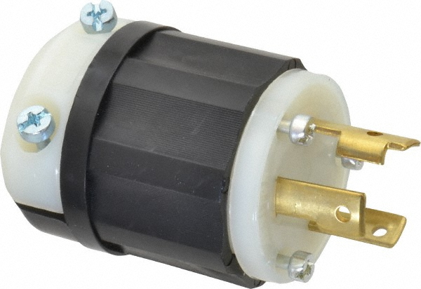 Leviton 250 VAC, 30 Amp, L6-30R NEMA, Self Grounding Receptacle - 2620