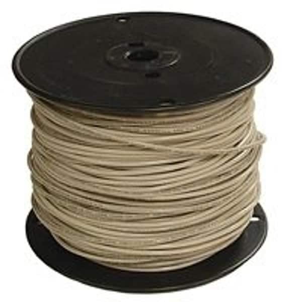 Southwire THHN, Building Wire, Copper, 14 AWG, 1C, White, Stranded, 500 ft - 14WHT-STRX500