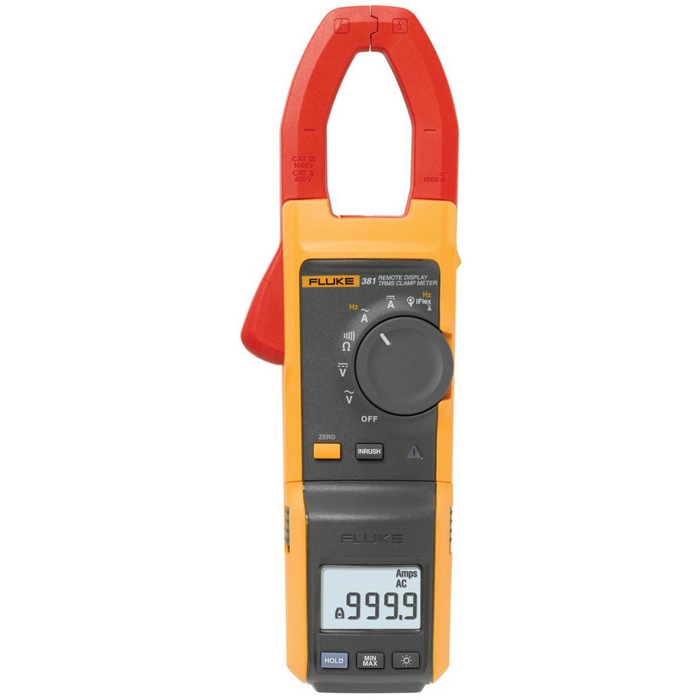 PCE Instruments Compact Manual Ranging & Voltage Clamp Meter: CAT I CAT II & CAT III, 0.7" Jaw, C-Clamp & Curved Jaw - PCE-LCT 1