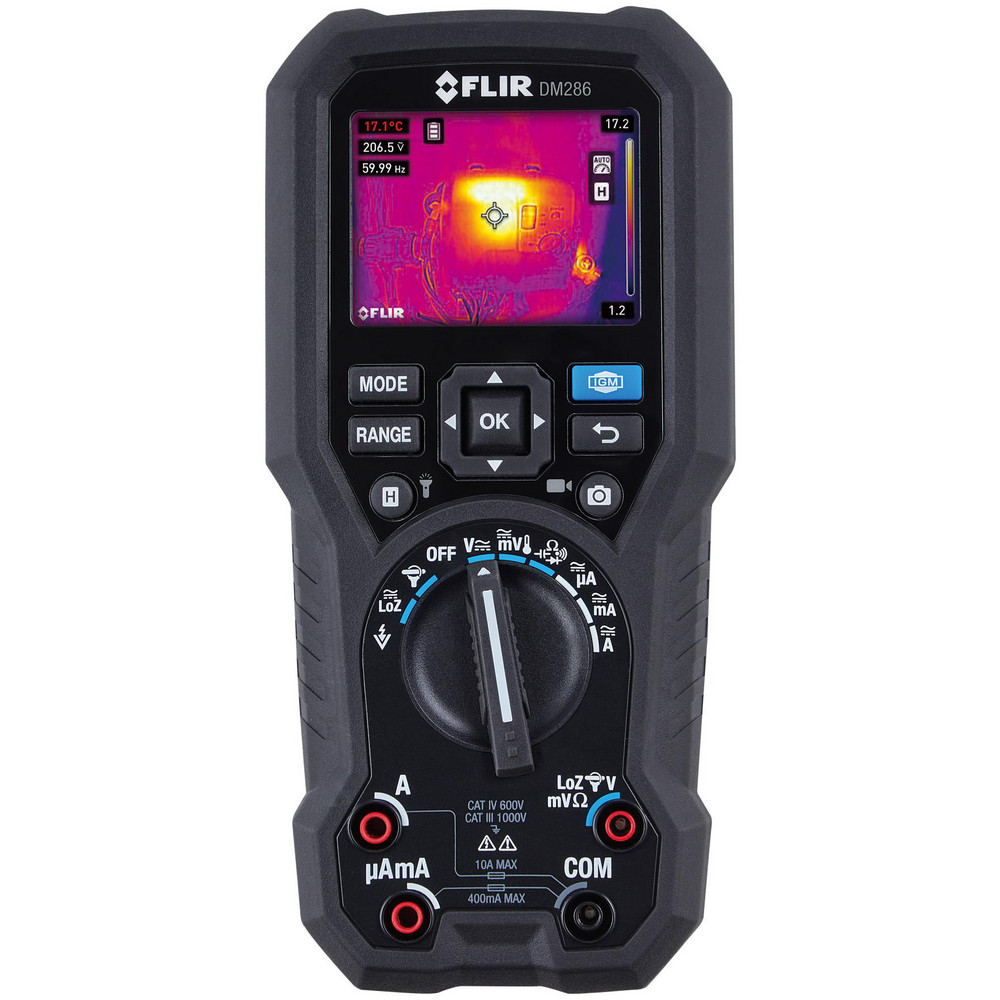 Extech CAT III, Digital & True RMS Multimeter: 600 VAC/VDC - EX355