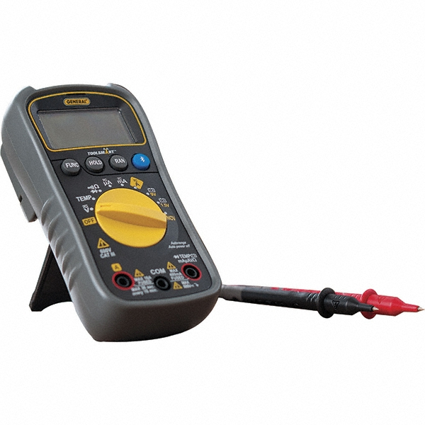 Extech CAT III, Digital & True RMS Multimeter: 600 VAC/VDC - EX355